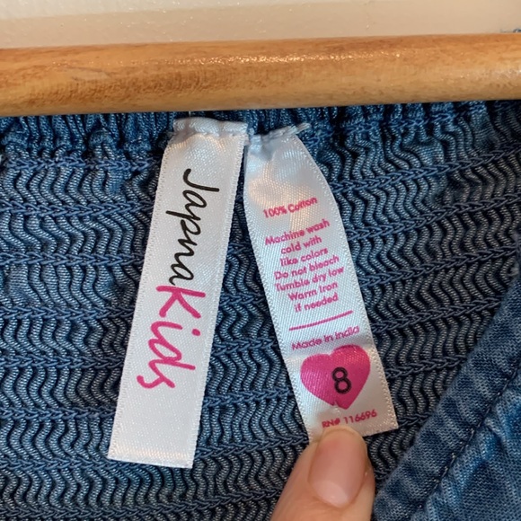 Girls denim dress size 8 - Picture 4 of 6